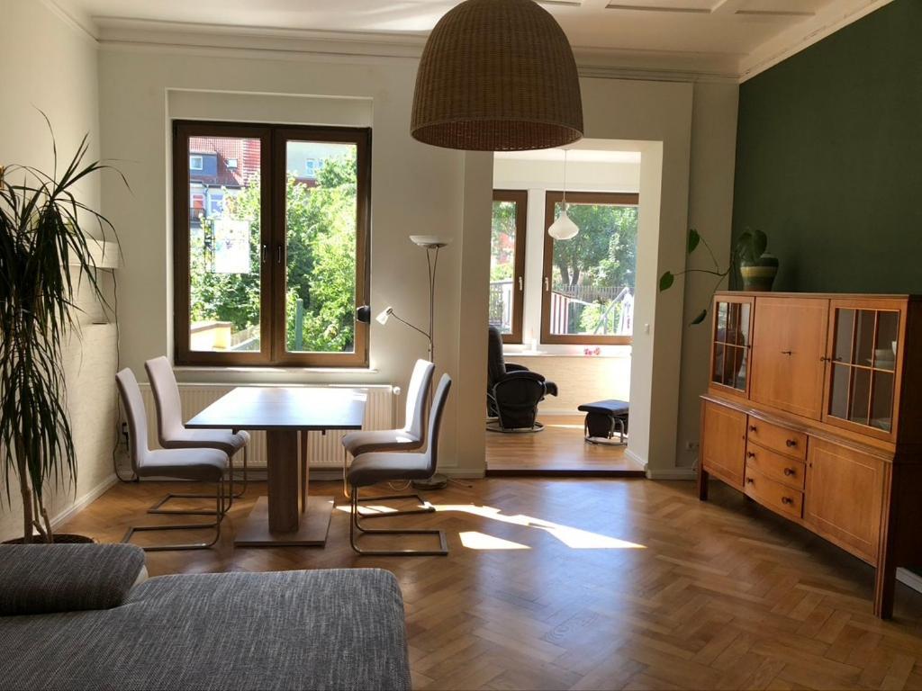 Ferienwohnung An Der Gruenen Clara Erfurt Extérieur photo